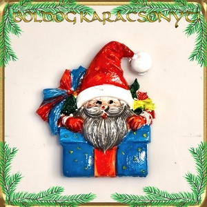 Karácsonyi hűtőmágnes S-KA26-21 - Meska.hu