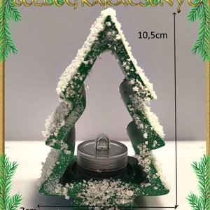 Karácsonyi mécses tartó S-KA28 01-1 - otthon & életmód - dekoráció - dísztárgy - Meska.hu