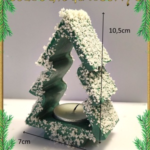 Karácsonyi mécses tartó S-KA28 01-2 - otthon & életmód - dekoráció - dísztárgy - Meska.hu