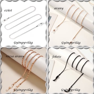 Szemüveglánc  KSZL04 több szinben - ékszer - szemüveglánc - Meska.hu