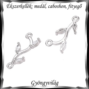 Ékszerkellék: medál, caboshon, fityegő BMCF-2-52  4db/csomag - kellékek & szerszámok - gyöngyfűzés kellékek - cabochon - Meska.hu