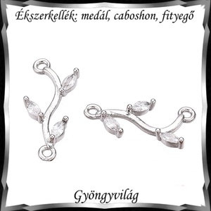 Ékszerkellék: medál, caboshon, fityegő BMCF-2-52  4db/csomag - kellékek & szerszámok - gyöngyfűzés kellékek - cabochon - Meska.hu