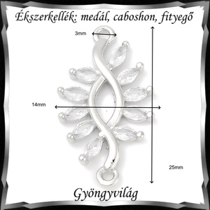 Ékszerkellék: medál, caboshon, fityegő BMCF-2-53  1db/csomag - kellékek & szerszámok - gyöngyfűzés kellékek - cabochon - Meska.hu