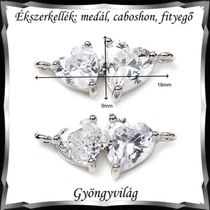 Ékszerkellék: medál, caboshon, fityegő BMCF-2-54  1db/csomag - kellékek & szerszámok - gyöngyfűzés kellékek - cabochon - Meska.hu