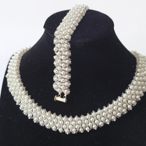 Ékszerek-szettek: Esküvői, menyasszonyi, alkalmi ékszer szett,  SSZEB-GY07-02 üt  fehér - esküvő - ékszer - ékszerszett - Meska.hu