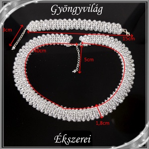 Ékszerek-szettek: Swarovski-ezüst, esküvői, alkalmi ékszer szett,  SSZEB-GY07-03 sw  clear crystal - esküvő - ékszer - ékszerszett - Meska.hu