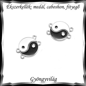 Ékszerkellék: medál, caboshon, fityegő BMCF-2-55  1pár/2db/csomag   - Meska.hu