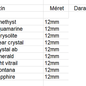 Swarovski kristály medál: SWM rivoli   12mm  - kellékek & szerszámok - gyöngyfűzés kellékek - swarovski kristályok - Meska.hu