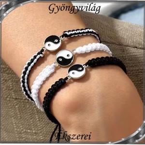 Ékszerek-karkötők: Makramé karkötő SK-M 43-4   3db karkötő, Ékszer, Karkötő, Gyöngyös karkötő, Ékszerkészítés, Gyöngyfűzés, gyöngyhímzés, MESKA