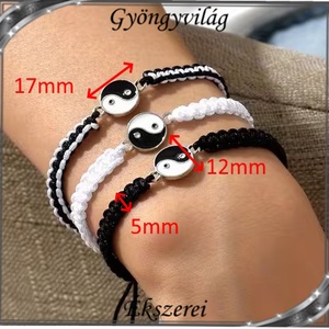 Ékszerek-karkötők: Makramé karkötő SK-M 43-4   3db karkötő - ékszer - karkötő - gyöngyös karkötő - Meska.hu