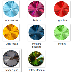 Swarovski kristály medál: SWM rivoli 10mm , Kellékek & szerszámok, Gyöngyfűzés kellékek, Swarovski kristályok, Ékszerkészítés, Ékszerkészítés, MESKA