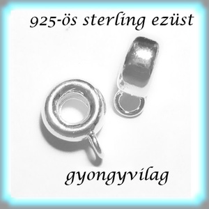 925-ös sterling ezüst ékszerkellék: medáltartó, medálkapocs EMT 33 - Meska.hu