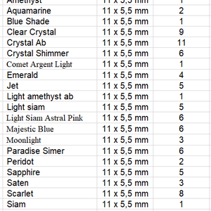 Swarovski kristály medál: csepp SW6000-11 - kellékek & szerszámok - gyöngyfűzés kellékek - swarovski kristályok - Meska.hu