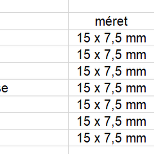 Swarovski kristály medál: csepp SW6000-15 - kellékek & szerszámok - gyöngyfűzés kellékek - swarovski kristályok - Meska.hu