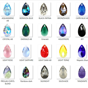 Swarovski kristály medál: csepp SW6106-16, Kellékek & szerszámok, Gyöngyfűzés kellékek, Swarovski kristályok, Ékszerkészítés, Ékszerkészítés, MESKA