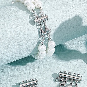 304 Nemes acél ékszerkellék: lánckapocs NALK 13-4 1db/ csomag - kellékek & szerszámok - ékszerkellék - nyaklánc kapocs - Meska.hu