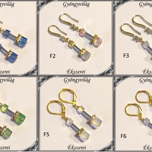 Ékszerek-szettek: karkötő-fülbevaló szett SSZ-ÜGY002   cour de lion jellegű több variációban - ékszer - ékszerszett - Meska.hu