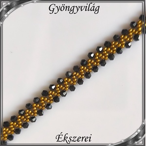 Ékszerek-szettek: Esküvői, menyasszonyi, alkalmi ékszer szett,  SSZ-ÜGY004 02 fekete-bronz - esküvő - ékszer - ékszerszett - Meska.hu