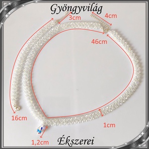 Ékszerek-szettek: Esküvői, menyasszonyi, alkalmi ékszer szett,  SSZ-ÜGY004 06 crystal AB-clear irizáló - esküvő - ékszer - ékszerszett - Meska.hu