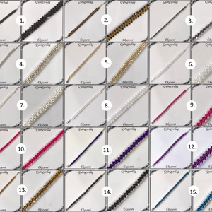 Ékszerek-karkötők: fűzött cseh kristály gyöngy karkötő SSZ-ÜGY004  K több színben - esküvő - ékszer - ékszerszett - Meska.hu