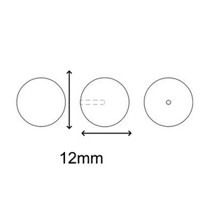 Ékszerkellék: Swarovski félig fúrt tekla fél gömb 12mm-es több színben  SW5818-12 - kellékek & szerszámok - gyöngyfűzés kellékek - swarovski kristályok - Meska.hu