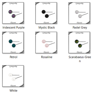 Ékszerek-fülbevalók: 925-ös sterling ezüst Swarovski félig fúrt gömb 4mm több színben SF-SW5818-4 NA - Meska.hu