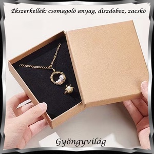Ékszerkellék: ékszer doboz, díszdoboz, zacskó BEK-EK-D04 11x13cm - ékszer - ékszertartó - ékszerdoboz - Meska.hu