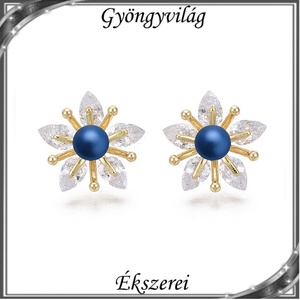 Ékszerek-fülbevalók: Swarovski félig fúrt gömb 4mm több színben SF-SW5818-15-6 18K - ékszer - fülbevaló - pötty fülbevaló - Meska.hu