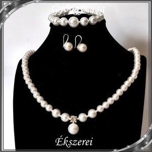 Ékszerek-szettek: Esküvői, menyasszonyi, alkalmi ékszer szett SSZ-03-8 - Meska.hu