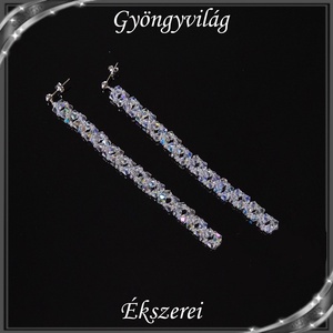 Ékszerek-fülbevalók: cseh kristály fülbevaló SF-01-11 K   - Meska.hu