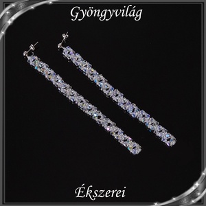 Ékszerek-fülbevalók: cseh kristály fülbevaló SF-01-12 K   - Meska.hu