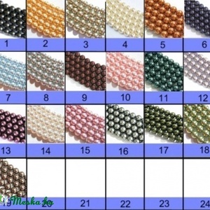 Swarovski  gyöngy 3-4-5-6-7-8-9-10mm-es   több színben, Kellékek & szerszámok, Gyöngyfűzés kellékek, Swarovski kristályok, Ékszerkészítés, Ékszerkészítés, MESKA