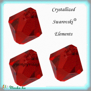 SwarovskiTop Drilled 6mm-es  3db  GYSWGY TD6 siam, Kellékek & szerszámok, Gyöngyfűzés kellékek, Swarovski kristályok, Ékszerkészítés, Ékszerkészítés, MESKA
