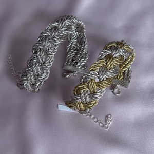 Platinum Edition � Éjféli Fény - Exkluzív Makramé karkötők, Táska & Tok, Táska szett, Csomózás, MESKA