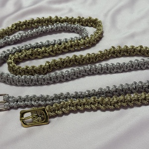 Platinum Edition � Éjféli Fény - Exkluzív Makramé övek, Táska & Tok, Táska szett, Csomózás, MESKA