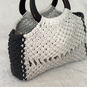Leopárd csillogás � Designer Makramé Kézitáska, Táska & Tok, Kézitáska & válltáska, Kézitáska, Csomózás, MESKA