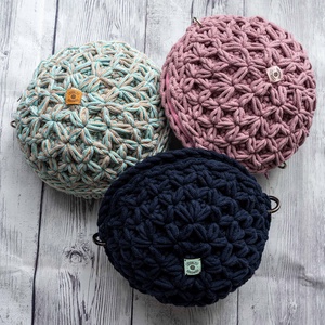 Crossbody - csillagvirág - táska & tok - kézitáska & válltáska - vállon átvethető táska - Meska.hu