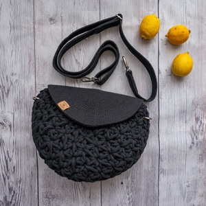 Crossbody - jázmin mintával - táska & tok - kézitáska & válltáska - vállon átvethető táska - Meska.hu