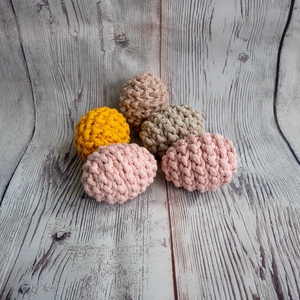 Horgolt húsvéti tojások - Meska.hu