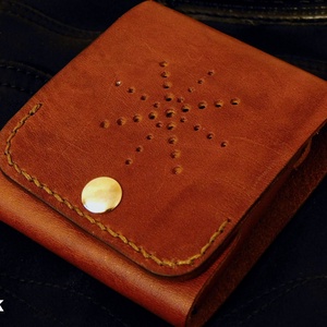 Bőr pénztárca #1, Táska & Tok, Pénztárca & Más tok, Pénztárca, Férfi pénztárca, Bőrművesség, MESKA