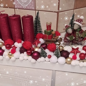 Egérkés adventi fatál - Meska.hu