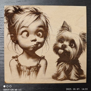 Gravírozott fénykép - otthon & életmód - dekoráció - kép & falikép - fából készült kép - Meska.hu