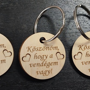Köszönet ajándék 101db-tól 200ft/db - táska & tok - kulcstartó & táskadísz - kulcstartó - Meska.hu