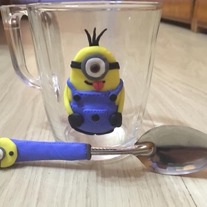 Minion-os bögre, Otthon & Életmód, Konyhafelszerelés, tálalás, Tálalás, Bögre & Csésze, Gyurma, MESKA
