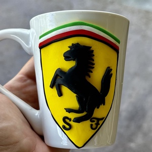 Ferrari logós bögre - Meska.hu