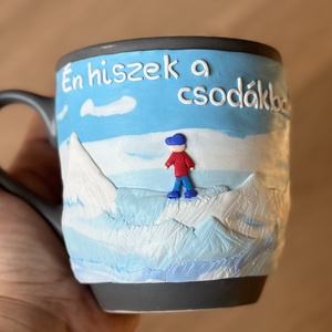 Hegymászós bögre - Meska.hu Hegymászós bögre - Meska.hu