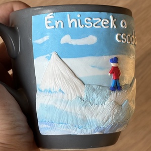 Hegymászós bögre - otthon & életmód - konyhafelszerelés, tálalás - tálalás - bögre & csésze - Meska.hu