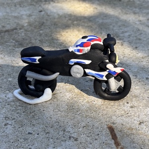 3D motor szobor, Otthon & Életmód, Motor, Gyurma, MESKA