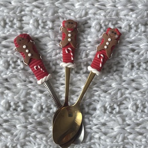 Mézis teáskanál, Otthon & Életmód, Konyhafelszerelés, tálalás, Tálalás, Kanál & Villa, Gyurma, MESKA