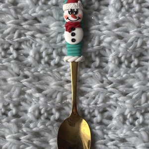 Hóemberes teáskanál, Otthon & Életmód, Konyhafelszerelés, tálalás, Tálalás, Kanál & Villa, Gyurma, MESKA